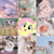 Size: 5306x5306 | Tagged: safe, edit, edited screencap, screencap, fluttershy, butterfly, cow, monarch butterfly, pegasus, pony, rabbit, g4, aesthetics, animal, book, bunnyshy, cherry blossoms, coffe, coffee, cup, cute, flower, flower blossom, food, green eyes, light, light pink, meadow, moodboard, pink, pink background, pink mane, saucer, shyabetes, simple background, sky, solo, tea, tea kettle, teacup, white, white background