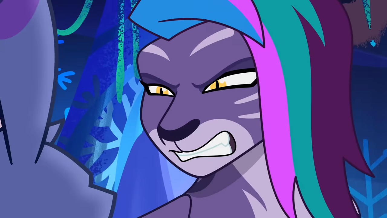 #3458450 - safe, screencap, allura, twitch (g5), aq bars, big cat ...