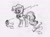 Size: 1194x885 | Tagged: safe, mayor mare, earth pony, pony, g4, official, leak, concept art, female, mare, monochrome, my little pony adventures, sketch, smiling, solo, traditional art