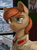 Size: 1560x2100 | Tagged: safe, artist:kelkessel, oc, oc only, oc:steel stallion, oc:vasily pantsushenko, earth pony, pony, eaw redux, equestria at war mod, bust, city, factory, indoors, male, portrait, rain, solo, stalliongrad, window