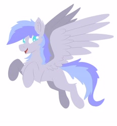 Size: 4621x4999 | Tagged: safe, artist:pzkratzer, oc, oc only, oc:discoordination, pegasus, flying, male, minimalist, simple background, solo, vector, white background