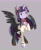 Size: 2455x3000 | Tagged: safe, artist:jitterbugjive, twilight sparkle, alicorn, pony, g4, anime, black wings, bowtie, clothes, crossover, gray background, hair ribbon, homura akemi, long sleeves, magical girl, pantyhose, pleated skirt, ponified, puella magi madoka magica, ribbon, school uniform, shoes, simple background, skirt, solo, soul gem, spread wings, twilight sparkle (alicorn), wings