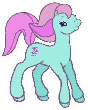 Size: 182x227 | Tagged: safe, ivy, earth pony, pony, g2, my little pony: friendship gardens, closed mouth, cute, digital art, female, ivybetes, mare, pc game, pixel art, simple background, smiling, solo, sprite, tail, tail flick, transparent background, video game