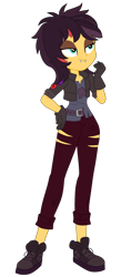 Size: 1900x4356 | Tagged: safe, artist:gmaplay, sunset shimmer, human, costume conundrum, costume conundrum: sunset shimmer, equestria girls, g4, my little pony equestria girls: better together, my little pony equestria girls: choose your own ending, clothes, converse, costume, cropped, fangs, halloween, halloween costume, shoes, simple background, solo, transparent background, vampire shimmer