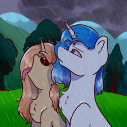 Size: 2000x2000 | Tagged: safe, artist:eniartuwu, oc, pony, fanart, meme, my little pony, rain, vegeta in the rain, xd