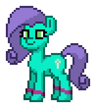 Size: 196x220 | Tagged: safe, oc, oc only, oc:salty pop, pony, pony town, simple background, solo, transparent background