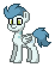 Size: 184x224 | Tagged: safe, oc, oc only, oc:salt wave, pony, pony town, simple background, solo, transparent background