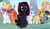 Size: 3569x2043 | Tagged: safe, artist:blackcherry, oc, oc only, oc:blackberry, oc:blackcherry, oc:danzei animation jora, oc:starley, oc:sweetieck dreams, oc:tweek, earth pony, pegasus, pony, unicorn, g4, colored hooves, cute, eyelashes, female, filly, flower, foal, hooves, horn, mare, not scootaloo, not sweetie belle, not tangerine twinkle, orange eyes, outdoors, screencap background, smiling, tail, two toned mane, two toned tail, unicorn horn