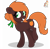 Size: 3500x3420 | Tagged: safe, artist:r4hucksake, oc, oc only, oc:pumpkin patch (r4hucksake), earth pony, pony, female, mare, simple background, solo, transparent background