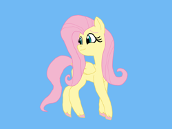 Size: 1080x810 | Tagged: safe, artist:shucku, fluttershy, pegasus, g4, g5, my little pony: tell your tale, base used, g4 to g5, generation leap, simple background, tell your tale accurate