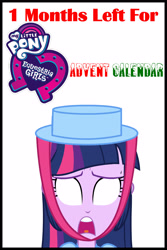 Size: 3402x5080 | Tagged: safe, artist:cartoonmasterv3, twilight sparkle, alicorn, human, equestria girls, g4, advent calendar, christmas, christmas 2024, holiday, solo, twilight sparkle (alicorn)