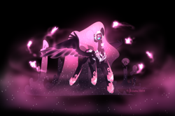 Size: 2500x1662 | Tagged: safe, artist:alsimetra, fluttershy, pegasus, pony, g4, nightmare fluttershy, nightmarified