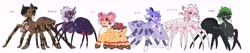 Size: 10985x2325 | Tagged: safe, artist:焰心fireworks, oc, oc only, monster pony, original species, spiderpony