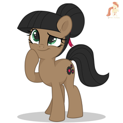 Size: 2635x2635 | Tagged: safe, artist:r4hucksake, oc, oc:espolón compuesto, earth pony, pony, female, mare, simple background, solo, transparent background