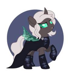 Size: 1959x2083 | Tagged: source needed, safe, artist:wildrose_, oc, oc only, oc:kitu elder, changeling, changeling queen, equestria at war mod, brooch, clothes, dress, eyelashes, female, gray coat, horn, jewelry, legs, lipstick, partially transparent background, raised hoof, reference sheet, solo, tail, white mane