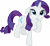 Size: 3233x3000 | Tagged: safe, artist:cloudy glow, rarity, pony, unicorn, g4, my little pony: friendship is magic, the crystal empire, female, floppy ears, horn, looking up, mare, simple background, solo, transparent background, vector