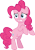 Size: 3000x4297 | Tagged: safe, artist:cloudy glow, pinkie pie, earth pony, pony, g4, my little pony: friendship is magic, the beginning of the end, bipedal, bipedal leaning, distraught, female, leaning, mare, simple background, solo, transparent background, vector