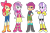 Size: 1632x1073 | Tagged: safe, artist:masem, artist:sketchmcreations, artist:starryshineviolet, editor:jbrony, apple bloom, diamond tiara, scootaloo, sweetie belle, human, best in show: the pre-show, equestria girls, g4, my little pony equestria girls: better together, my little pony equestria girls: rainbow rocks, 2014, accessory, belt, boots, bow, clothes, cute, diasweetes, dragon tales, dreamworks face, ear piercing, earring, eqg promo pose set, eyebrows, female, hair bow, hand on hip, high heel boots, hoodie, jacket, jewelry, looking at you, modesty, necklace, pants, piercing, raised eyebrow, shirt, shoes, short pants, shorts, simple background, smiling, smiling at you, smirk, standing, t-shirt, transparent background, vector