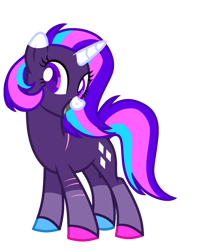 Size: 1366x1672 | Tagged: safe, artist:opalitexyz, oc, oc only, oc:opalite spirit, unicorn, horn, simple background, solo, transparent background