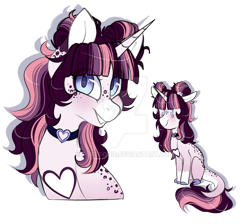 Size: 1280x1145 | Tagged: safe, artist:furtoodie, oc, oc:daphne, pony, unicorn, deviantart watermark, female, horn, mare, obtrusive watermark, simple background, solo, transparent background, watermark