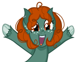 Size: 1000x821 | Tagged: safe, artist:6hellboy9, oc, earth pony, pony, cute, fangs, piercing, pony oc, simple background, solo, transparent background