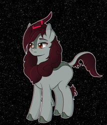 Size: 1625x1894 | Tagged: safe, artist:ravenirik, oc, oc only, kirin, cloven hooves, kirin oc, solo