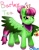 Size: 1700x2160 | Tagged: safe, artist:💎blue, oc, oc only, oc:barley tea, pegasus, pony, .svg available, bandana, chest fluff, colored wings, female, fluffy, food, green coat, hair tie, hooves, mare, mug, pink mane, simple background, solo, spread wings, svg, tail, tea, teeth, three toned mane, tied mane, tied tail, two toned eyes, two toned wings, vector, white background, wing hold, wings