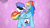 Size: 3840x2160 | Tagged: safe, artist:jellysketch, rainbow dash, oc, oc:snow pup, pegasus, pony, g4, 4k, abstract background, blindfold, blushing, butt, canon x oc, duo, duo female, female, floppy ears, high res, kinktober, kinktober 2020, lesbian, looking at someone, mare, open mouth, pegasus oc, plot, seduction, shipping, simple background, sitting, smiling, standing, tail, tail seduce, teasing, wings