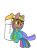 Size: 2080x2800 | Tagged: safe, artist:anonymous, oc, oc:silly stuffing, earth pony, bottle, doll, female, filly, foal, helmet, living doll, toy