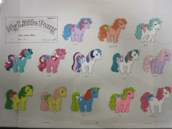 Size: 1600x1200 | Tagged: safe, buttons (g1), cherries jubilee, cupcake (g1), fizzy, galaxy (g1), gingerbread, gusty, lickety-split, magic star, posey, ribbon (g1), shady, sundance, earth pony, pony, unicorn, g1, official, adorablestar, bow, cherries cuteilee, cute, female, fizzybetes, g1 buttonbetes, g1 cupcakebetes, g1 gingerbetes, g1 licketybetes, g1 shadybetes, galaxydorable, gustybetes, horn, mare, my little pony logo, poseybetes, reference sheet, ribbondorable, sundawwnce, tail, tail bow, traditional art