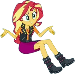 Size: 2544x2520 | Tagged: safe, edit, edited screencap, editor:mrtoonlover83, screencap, sunset shimmer, human, equestria girls, g4, background removed, female, needs more jpeg, not a vector, simple background, solo, transparent background