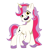 Size: 1200x1200 | Tagged: safe, artist:prixy05, oc, oc only, oc:plucky pizzicato, pony, unicorn, g5, my little pony: tell your tale, commission, female, horn, simple background, solo, transparent background