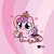 Size: 1000x1000 | Tagged: safe, artist:daieny, princess cadance, alicorn, g4, chibi, cute, cutedance, solo