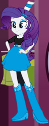 Size: 400x1032 | Tagged: safe, artist:avazquez9, rarity, equestria girls, g4, boots, mugman, shoes, solo