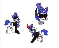 Size: 1302x1080 | Tagged: safe, artist:xxduncandonutxx, original species, pony, robot, robot pony, unicorn, crossover, horn, ponified, roblox