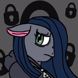 Size: 1920x1920 | Tagged: safe, artist:xxduncandonutxx, oc, oc only, oc:minkie pie, earth pony, pony, fanfic:muffins, clothes, fanfic art, hood, hoodie