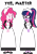 Size: 2497x3612 | Tagged: safe, artist:cartoonmasterv3, pinkie pie, sci-twi, twilight sparkle, human, equestria girls, g4, blank eyes, clothes, dress, duo, duo female, female, hypno pie, hypnosis, hypnotized, long dress, long skirt, maid, maidlight sparkle, pinkie maid, simple background, skirt, transparent background