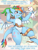 Size: 1500x2000 | Tagged: safe, artist:vavacung, gummy, rainbow dash, alligator, cat, dragon, kobold, snake, spider, squirrel, anthro, digitigrade anthro, comic:kobold twilight, g4, magical mystery cure, my little pony: friendship is magic, acorn, alternate scenario, animal, coils, cross-popping veins, cutie mark swap, dragonified, emanata, featureless crotch, female, floating heart, fluttershy's cottage, fluttershy's cutie mark, furry, gritted teeth, heart, implied transformation, kumoko, one eye closed, pale belly, so i'm a spider so what?, species swap, spell gone wrong, sweat, sweatdrop, sweatdrops, teeth, what my cutie mark is telling me