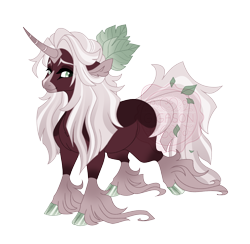 Size: 3274x3200 | Tagged: safe, artist:gigason, oc, oc:elegant evergreen, pony, unicorn, cloven hooves, female, horn, mare, simple background, solo, transparent background, unshorn fetlocks