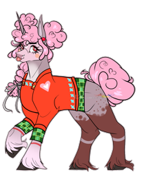 Size: 989x1200 | Tagged: safe, artist:legendaryshadee, oc, oc:bright market, pony, unicorn, clothes, female, hoodie, horn, mare, simple background, solo, tongue out, transparent background