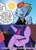 Size: 502x692 | Tagged: safe, idw, screencap, rainbow dash, twilight sparkle, alicorn, pony, g4, g5, my little pony best gift ever, my little pony: friendship is magic, my little pony: the storm of zephyr heights, the storm of zephyr heights #3, spoiler:comic, spoiler:g5comic, caption, cropped, eyes closed, facehoof, female, image macro, mare, text, twilight sparkle (alicorn), twilight sparkle is not amused, unamused