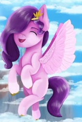 Size: 410x608 | Tagged: safe, artist:snowheart2004, pipp petals, pegasus, pony, g5, smiling, solo