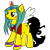 Size: 1024x1024 | Tagged: safe, editor:lyra heartstrings13, oc, oc only, unnamed oc, alicorn, avatar maker: pony, accessory, anklet, blush lines, blushing, bracelet, cape, clothes, colored horn, colored wings, female, glowing, glowing horn, green eyes, horn, jewelry, looking left, magic, mismatched mane and tail, necklace, simple background, solo, spread wings, transparent background, watch, wings