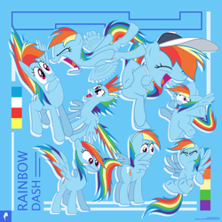 Size: 2500x2500 | Tagged: safe, anonymous artist, rainbow dash, pegasus, pony, g4, rainbow dash is best facemaker, scared, vector, yelling