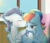 Size: 698x600 | Tagged: artist needed, oc name needed, safe, rainbow dash, soarin', oc, pegasus, pony, g4, baby, baby pony, crying, female, filly, foal, male, mare, newborn, offspring, parent:rainbow dash, parent:soarin', parents:soarindash, ship:soarindash, shipping, stallion, straight, tears of joy