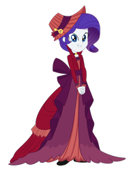 Size: 2000x2648 | Tagged: safe, artist:cartoonmasterv3, artist:nie-martw-sie-o-mnie, merry, rarity, human, a hearth's warming tail, equestria girls, g4, my little pony: friendship is magic, clothes, dress, equestria girls-ified, humanized, long dress, long skirt, skirt, solo, victorian, victorian dress