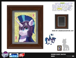 Size: 1304x1008 | Tagged: safe, artist:tales-fables, shining armor, pony, unicorn, father of the bridlewood, g4, g5, my little pony: make your mark, my little pony: make your mark chapter 5, official, atomic cartoons, atomic cartoons logo, concept art, eone, horn, male, my little pony logo, solo, stallion