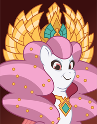 Size: 1893x2423 | Tagged: safe, pegasus, pony, g5, my little pony: tell your tale, official, written in the starscouts, concept art, crystal, female, lil critter workshop, mare, pegasus crystal, queen, solo, unnamed character, unnamed pony