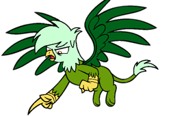 Size: 600x408 | Tagged: safe, artist:noi kincade, oc, oc:gregory griffin, griffon, g4, male, simple background, solo, transparent background