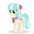 Size: 1000x1000 | Tagged: safe, artist:taoyvfei, coco pommel, earth pony, pony, g4, female, flower, flower in hair, mare, signature, solo